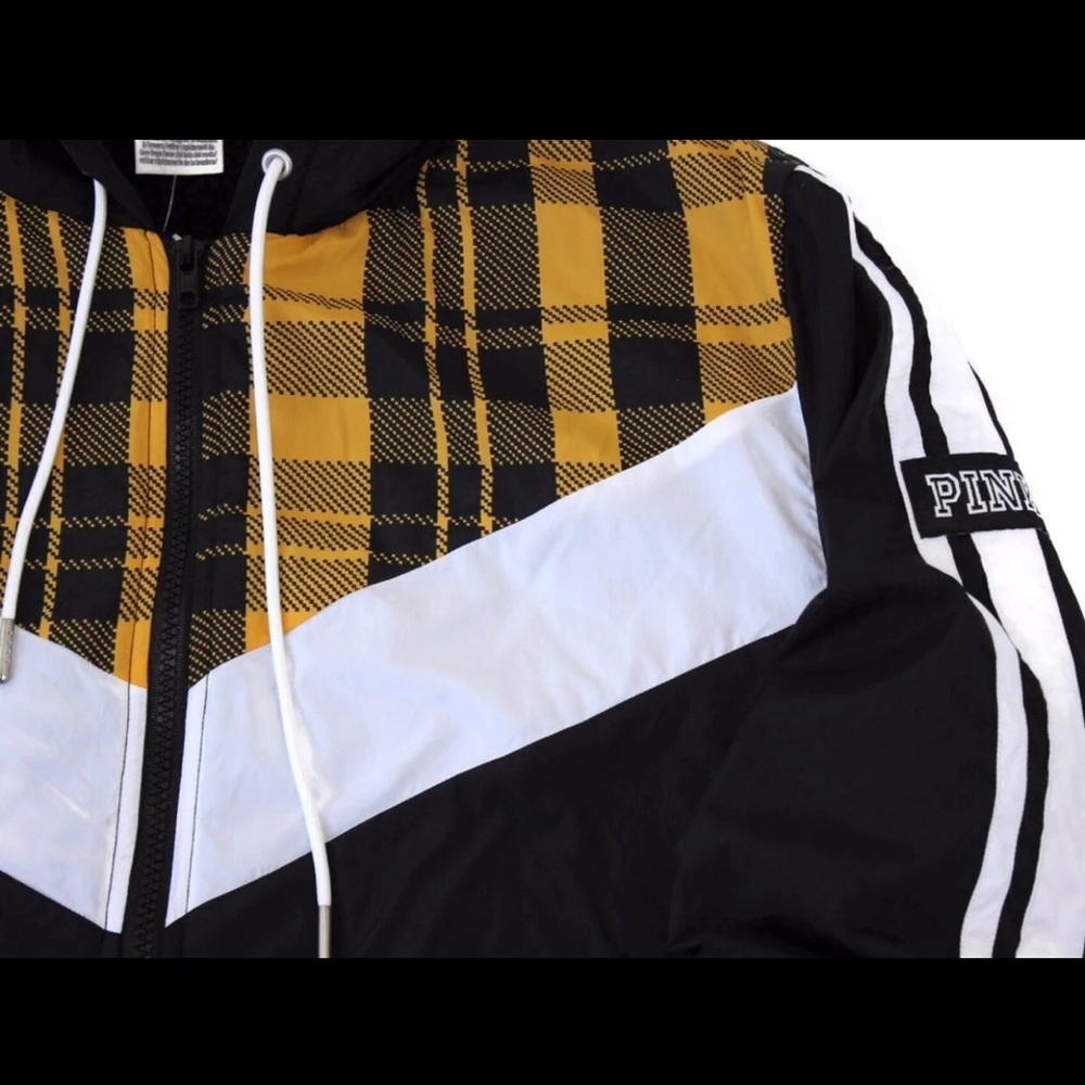 Nip Vs Pink Sherpa Lined Anorak M/L - image 4